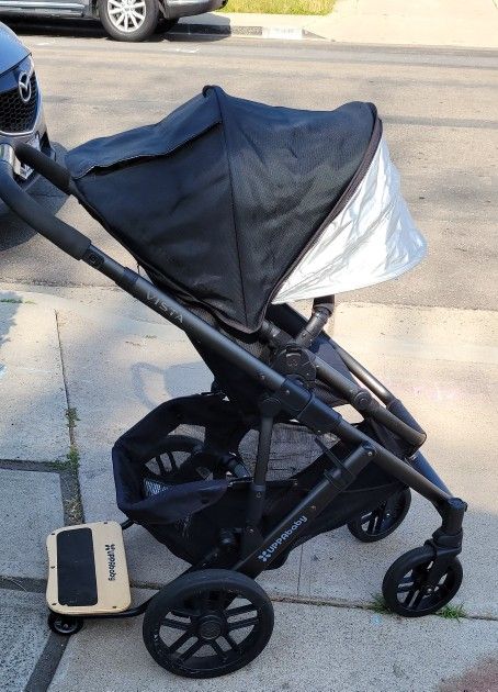 Uppababy Stroller With Skateboard $100 Cash