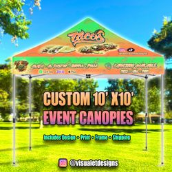 Canopy | Design + Print + Frame 10x 10 Included