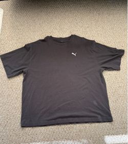 Black Puma Crew Neck T-Shirt