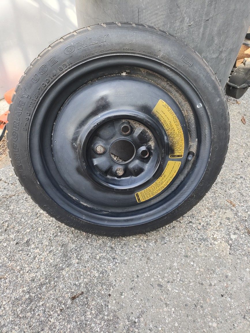 Miata Mx5 Na Nb Spare Tire Good Condition