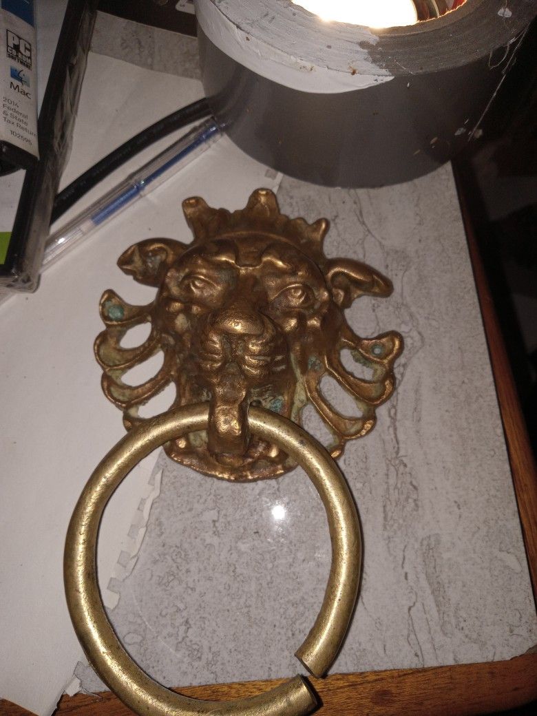 Antique Brass DOOR KNOCKER