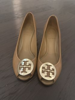 Tory Burch Sally Wedge Brown 