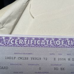 2006 Harley davidson Ultra classic