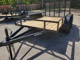 Brand new trailers 6.4x10 dual axels