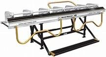 Van Mark Industrial Sheet Metal Brake 10ft 6” With Stand