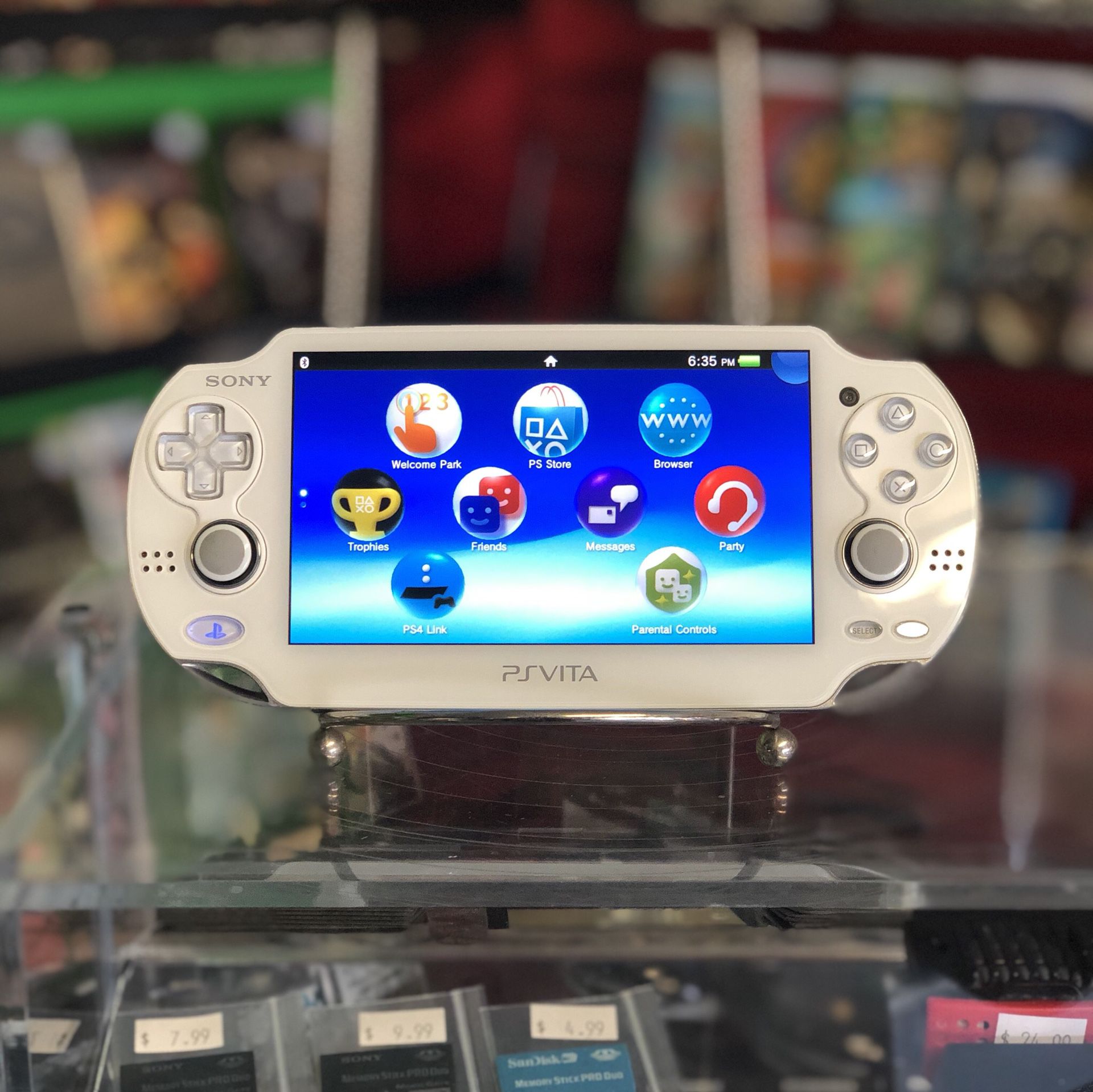 PS Vita in excellent condition and 8Gb memory card