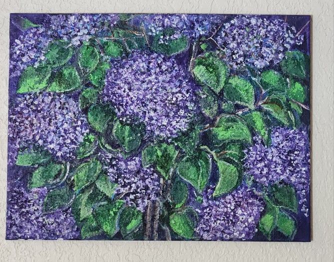 Lilac Acrylic Paint