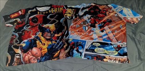 Marvel sublimation T-shirts