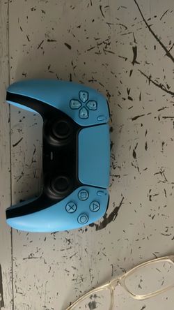 Blue PS5 controller