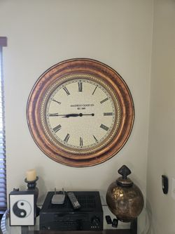 Large Wall Clock