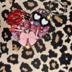 Valentines 💘 Junkcharm Keychain ❤️🩷