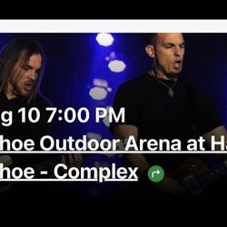 Creed  Concert Tickets Summer Of  99 Tour 