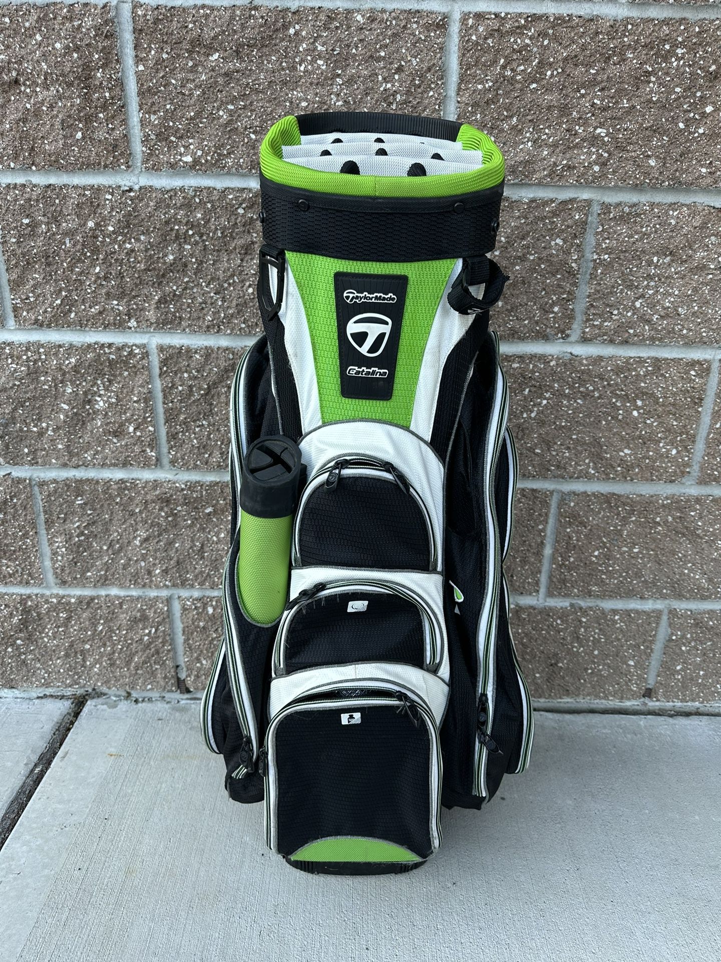 Taylormade Catalina 3.0 14 Way Cart Bag Golf Green
