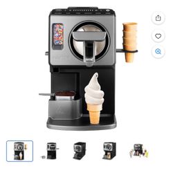 Gourmia 2 Quart Automatic Soft Serve Ice Cream and Frozen Drink Maker
