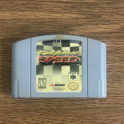 California Speed for Nintendo 64 N64 Authentic Cartridge Tested Working 