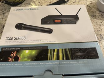 Audio-Technica 2000 Series Wireless Handheld Microphone System - Pro Audio