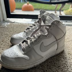 Nike Dunk High Retro White Vast Grey