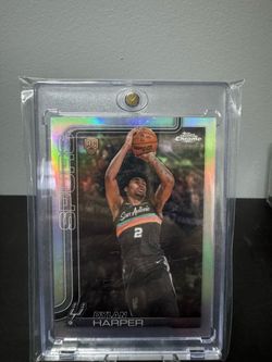 Dylan Harper Silver Refractor Topps Chrome Update