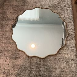 Gold Trim Mirror