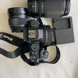 Nikon Z50 with 3 Lenses