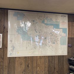 Large Map Of Tucson