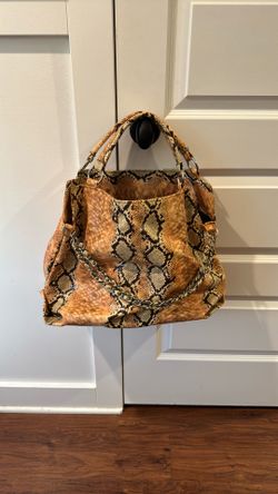 Snake Print Hobo Bag (Y2K)