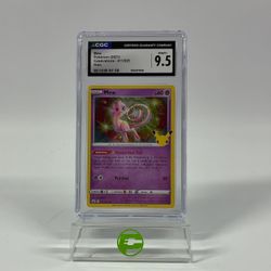 Pokémon TCG Celebrations Mew Celebrations 011/025 11/25 Holo English CGC 9.5