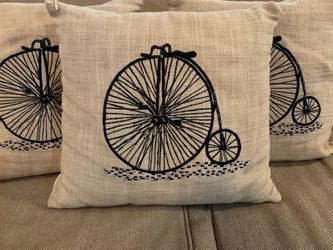 Three Unicycle/high Seat Pillows