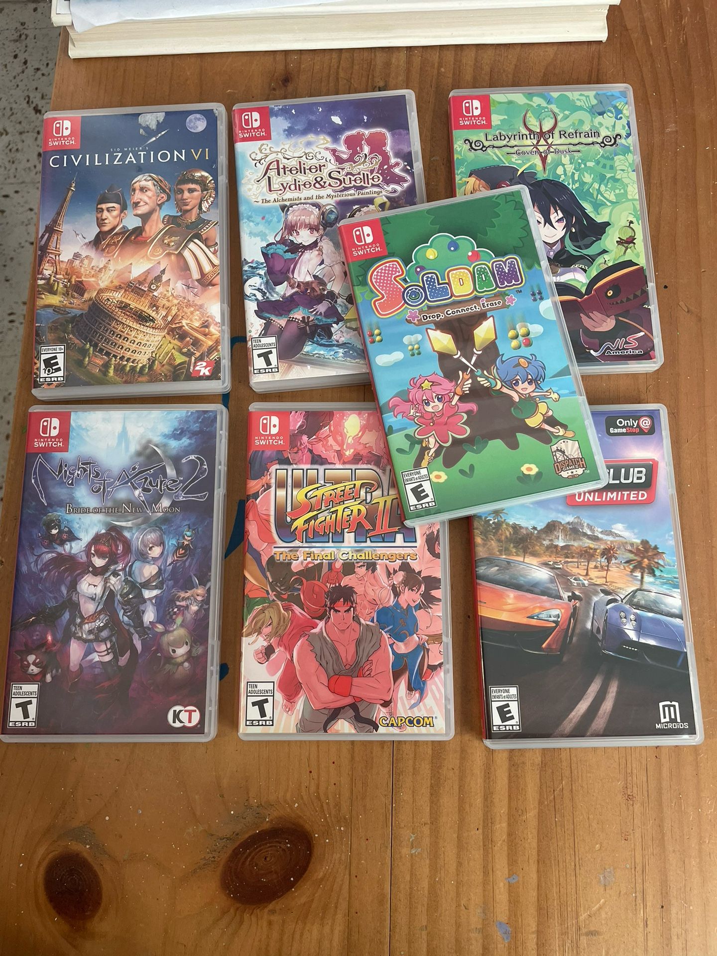 Nintendo switch Games For Sale
