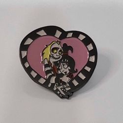 New Tim Burton’s Bettlejuice Enamel Pin PRICE FIRM