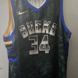 Giannis Antetokounmpo MVP Jersey 2019