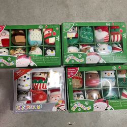Squishmallow Christmas Ornaments New