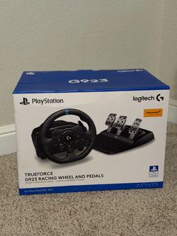 Logitech G923 Racing Wheel and Pedals for PlayStation