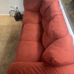 Red Couch/ Bed 