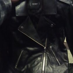 Lucky Brand Leather Jacket Ladies