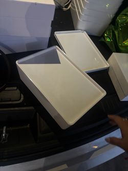 Two ikea boxes