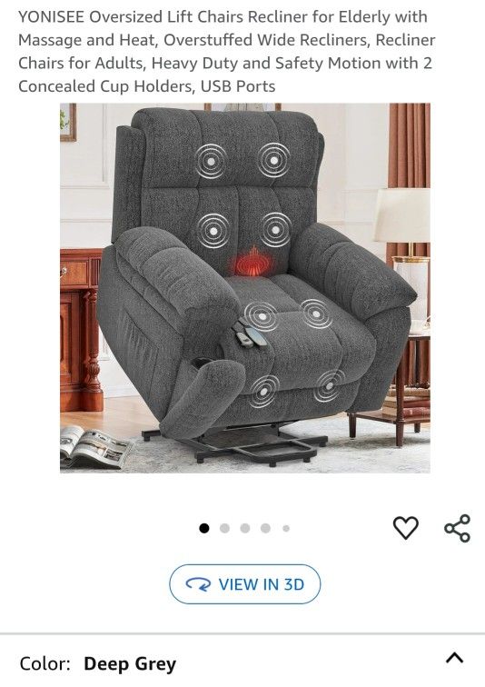 Brand New In Box Lift Recliner Chair