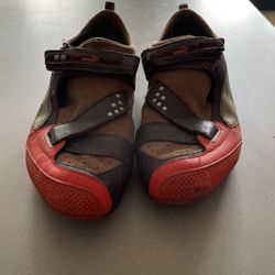 Puma Brown With Orange Sneakers 