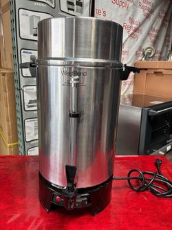 NEW 100 Cup Coffee Percolator Brewer Machine Westbend  #3456-SD