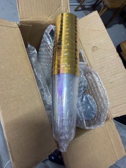 60 Pcs Plastic Champagne Flutes