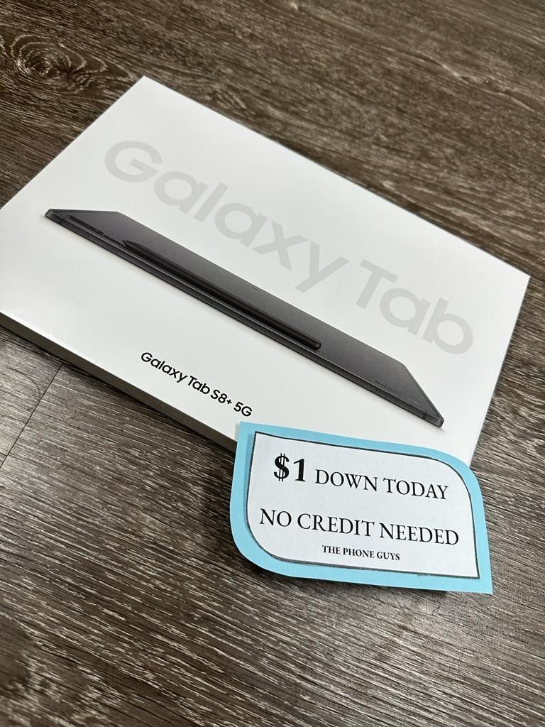 Samsung Galaxy Tab S8 Plus Tablet New 90 Days Warranty Payment Plan Available ONLY $1 DOWN