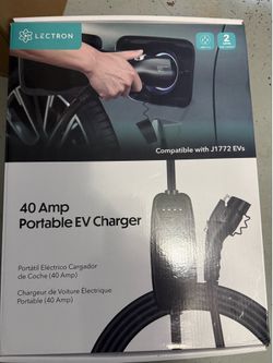 Lectron Portable Level 2 J1772 EV Charger | 240V | 40 Amp