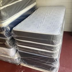 Twin Size Mattress 10 Inches Thick High Quality Also Available: Full, Queen And King New From Factory Delivery Available