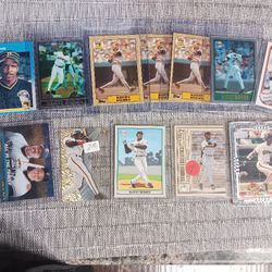 Barry Bonds Card Lot Rookies And Inserts 