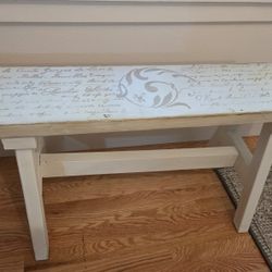 French Rustic Bench