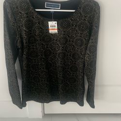 Brand New Karen Scott Sparkle Shirt
