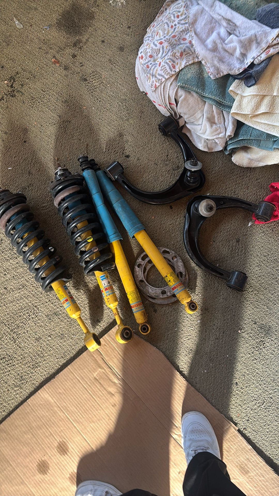 Tacoma Shocks and Control Arms