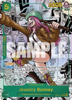 LTB Raw Op12 Manga Jewelry Bonney 
