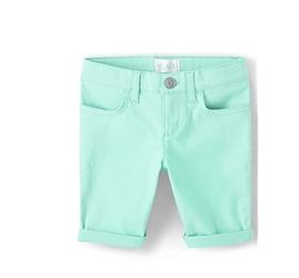 Mint Green Bermuda Shorts 