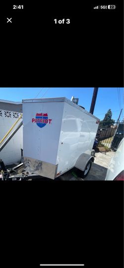 Enclosed trailer 4x6